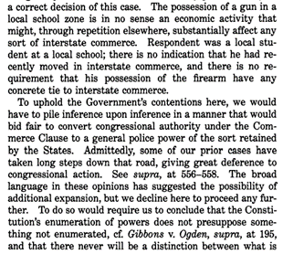 United States v. Lopez, 514 U.S. 549 (1994), www.loc.gov/item/usrep514549/.