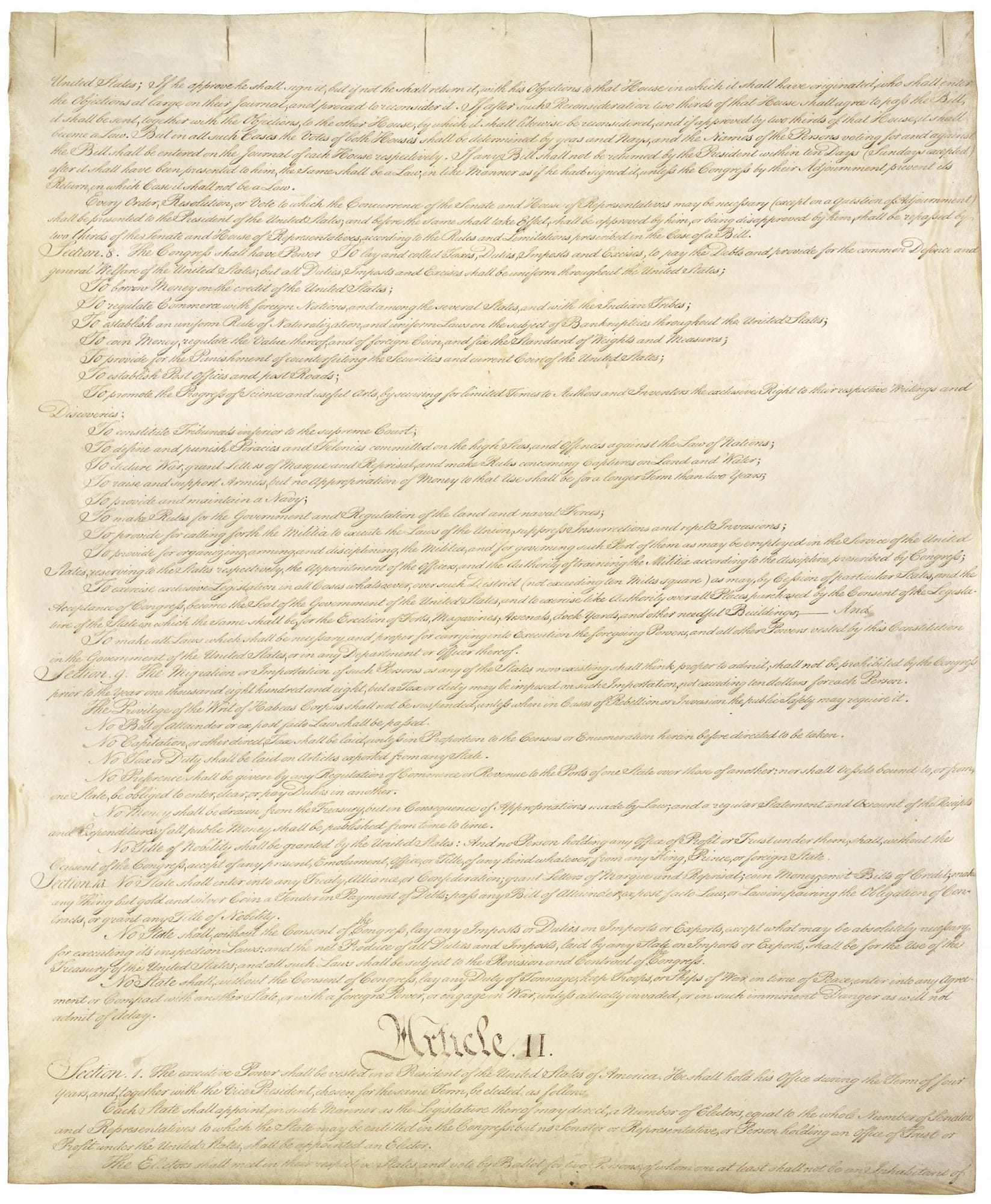 United States Constitutional Convention Creator. Constitution of the United States. [Place of Publication Not Identified: Publisher Not Identified, -09-17, 1787] Pdf. https://www.loc.gov/item/2021667573/