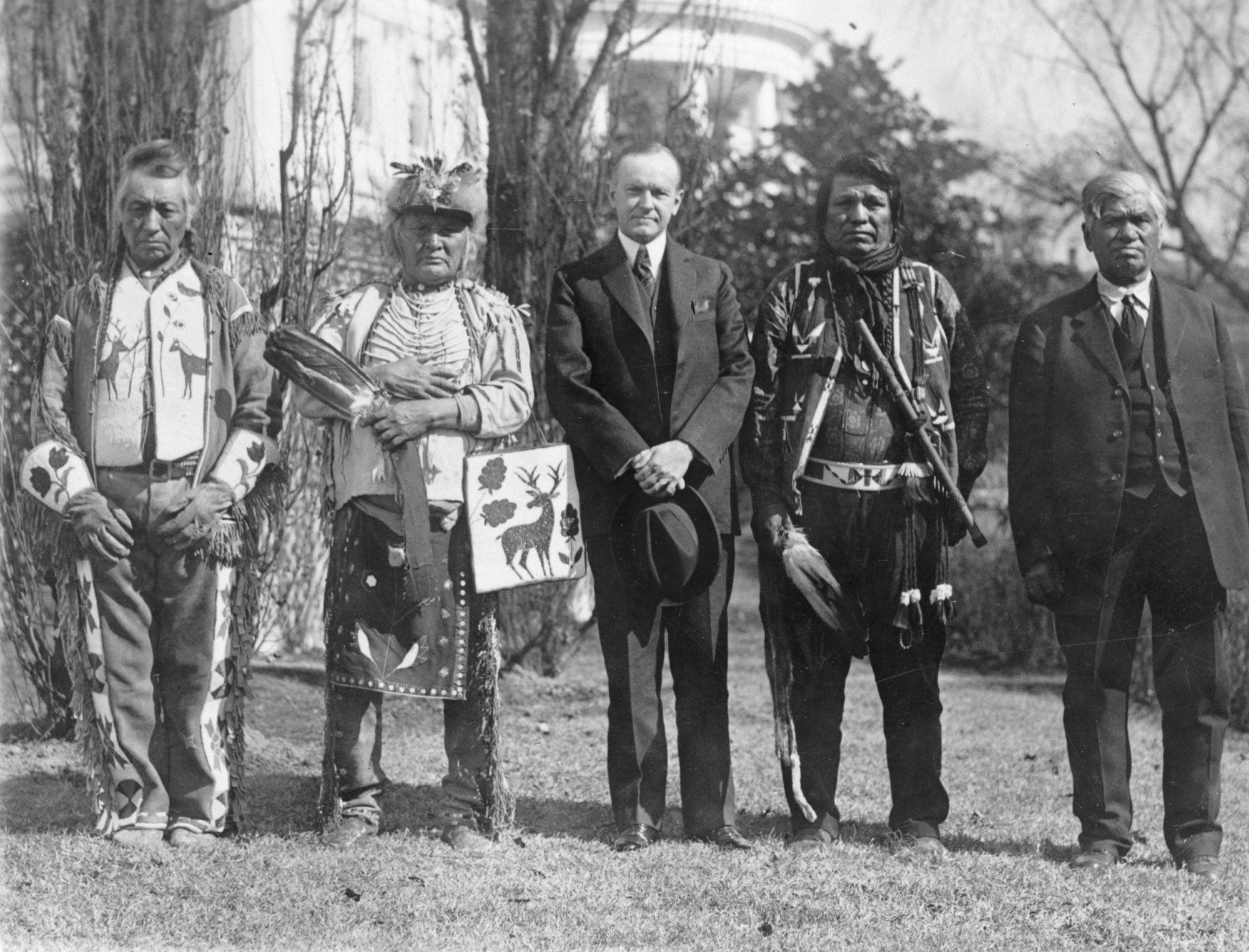 Osage Indians. Photograph. Retrieved from the Library of Congress, www.loc.gov/item/94508991/.