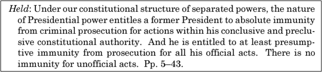 trump-v-us.png United States Supreme Court. Trump v. United States. No. 23-939, Supreme Court of the United States, 2023, www.supremecourt.gov/opinions/23pdf/23-939_e2pg.pdf. Majority opinion.